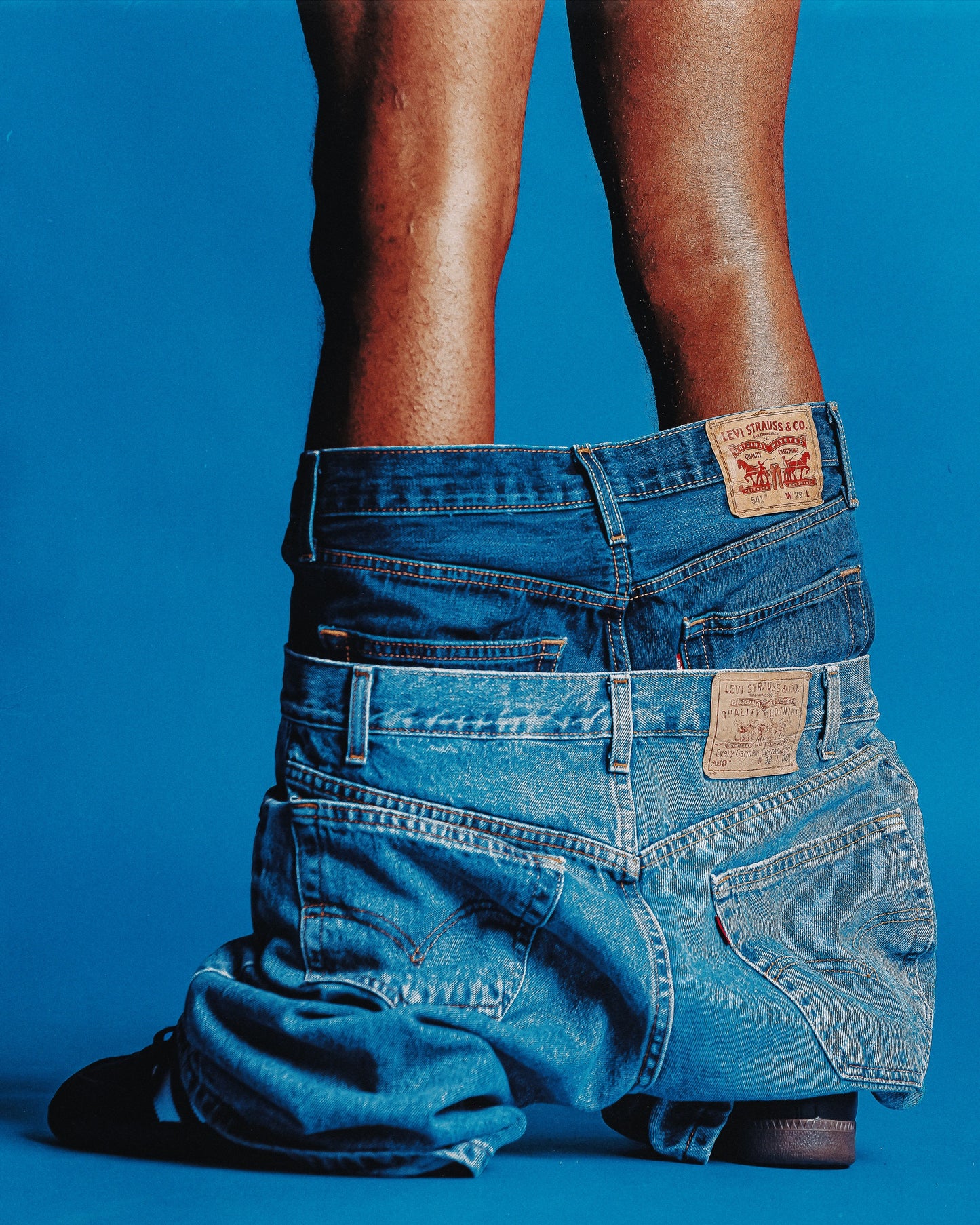 Maracana "Double Hymn" Jean Shorts